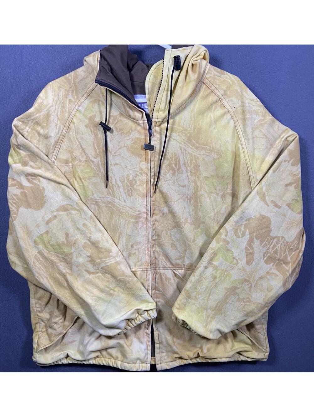 Vintage USA Walls Advantage Ghost Camo Water-Pruf Realtree Hooded Jacket XL Reg.